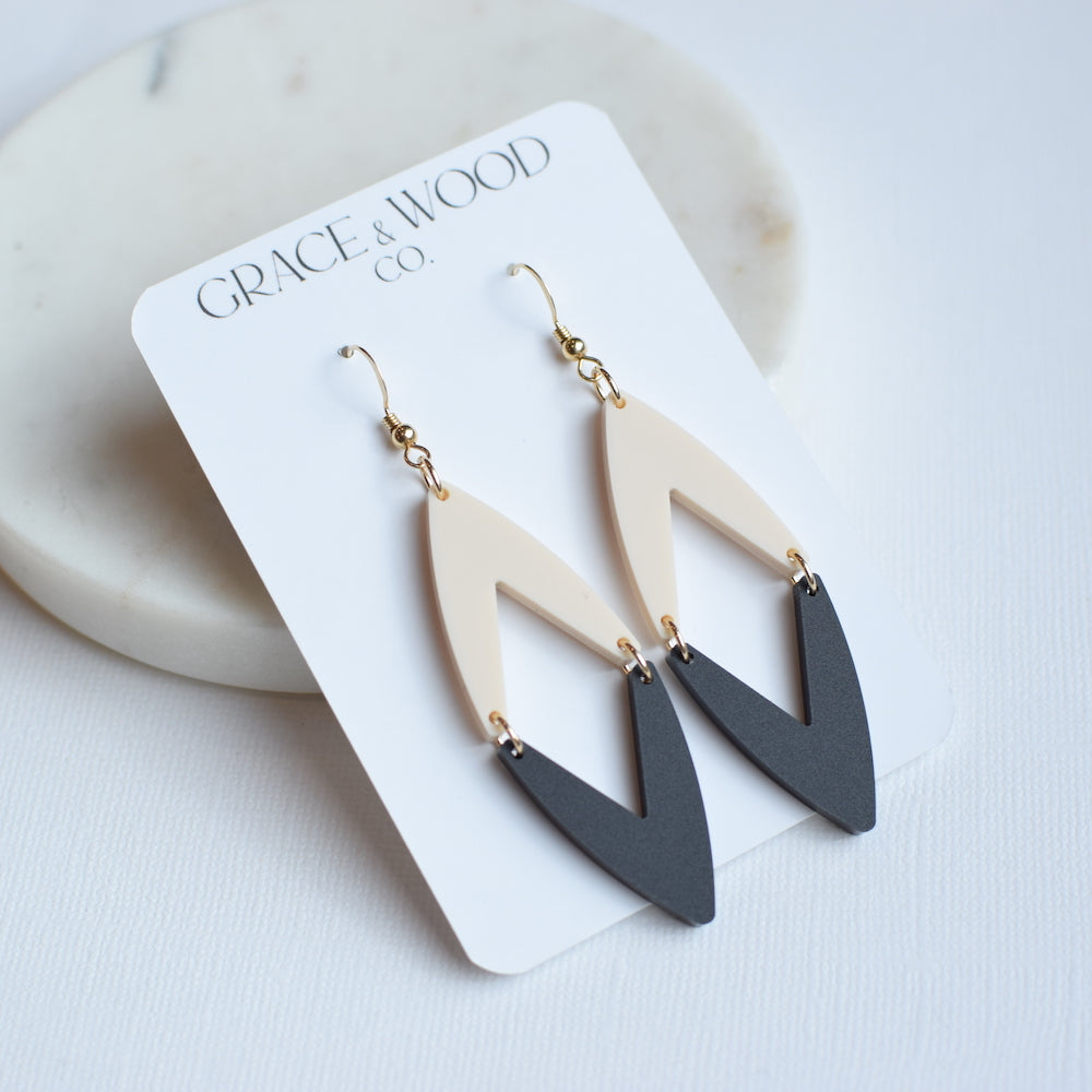 Acrylic/Brass - Grace and Wood Co.